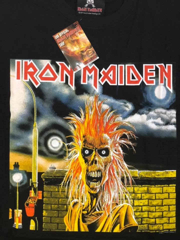 เสื้อวง Iron Maiden First Album ปี 2011 Size 2XL Deadstock