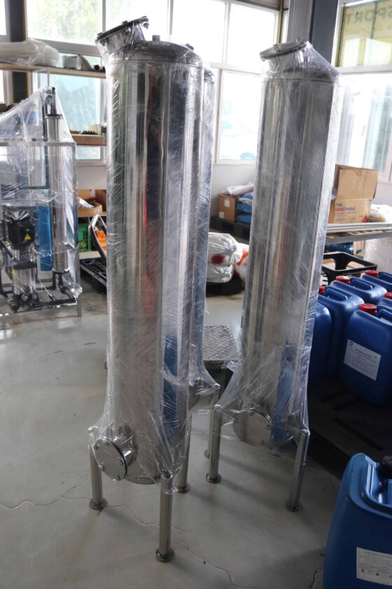 ถังกรองสแตนเลส12นิ้วหนา3มิล