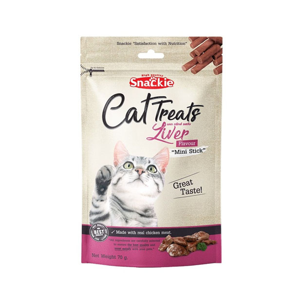 Snackie Cat Liver 70 g.
