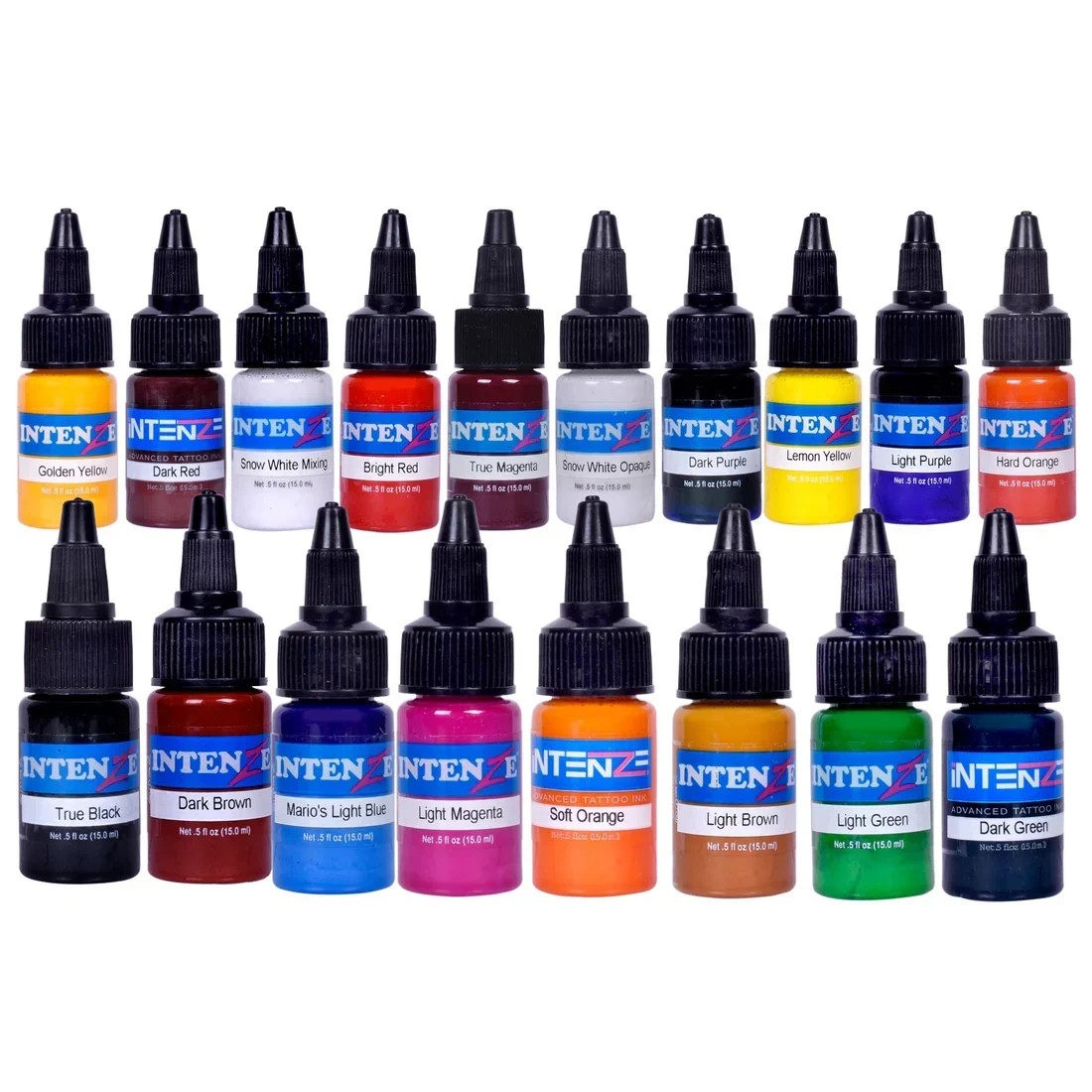 Intenz Color Tattoo Ink 1/2oz ครึ่งออนซ์ Intenz Color Tattoo Ink 1/2oz ครึ่งออนซ์