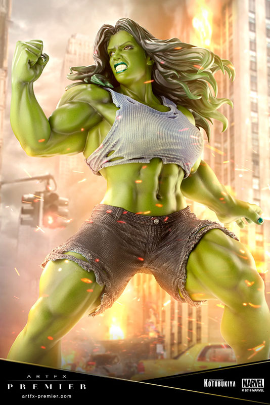 Marvel Comics - ARTFX Premier She-Hulk [ของแท้]