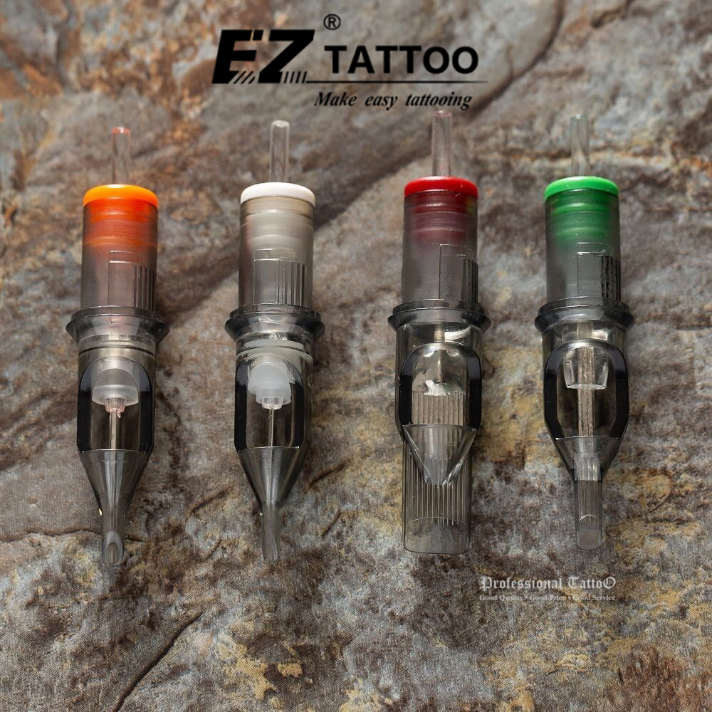 EZ Revolution EZ Revolution Tattoo Cartridges บรรจุ 20 เล่ม RL(เดินเส้น) , RS(เข็มกลุ่ม) , M1(แพตรง) , CM(แพโค้ง)