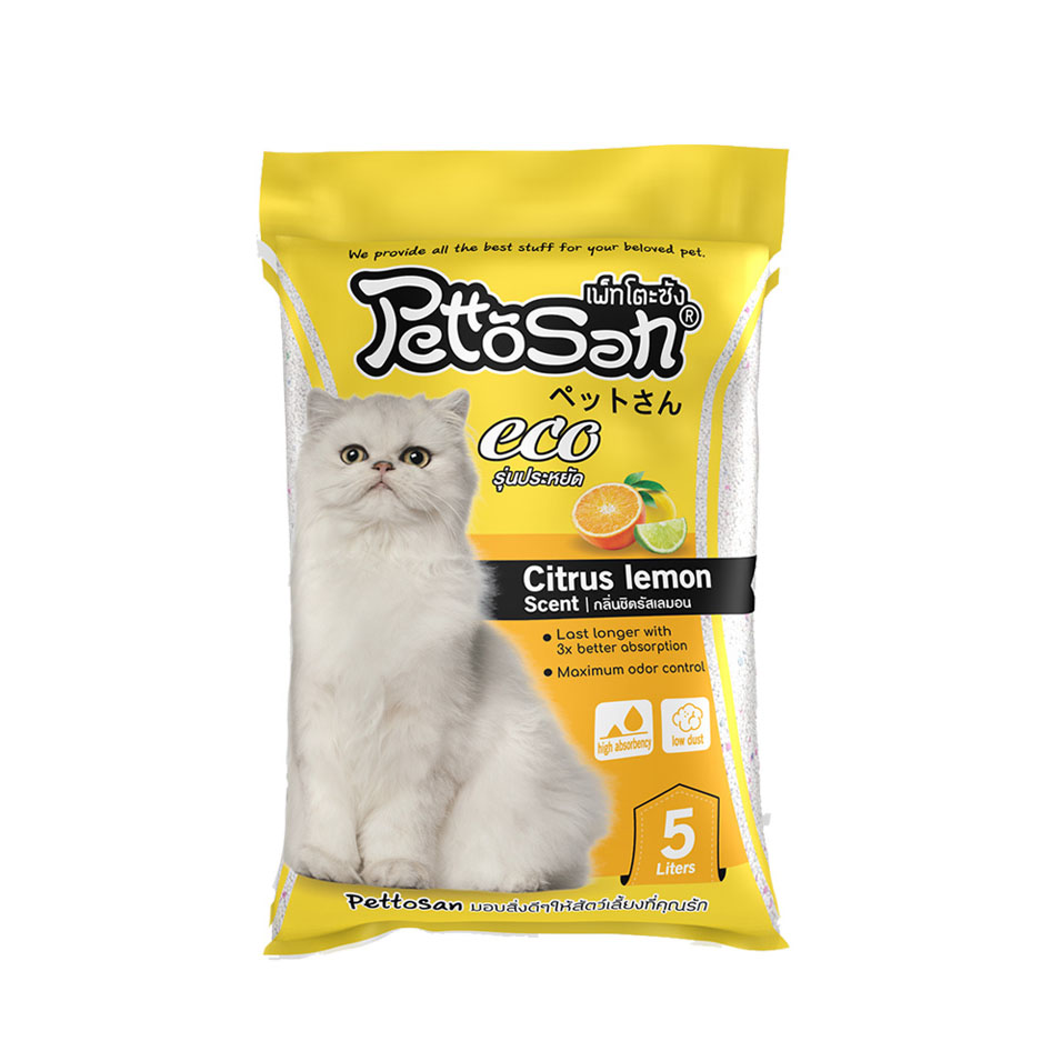 Pettosan กลิ่นเลม่อน 5 ลิตร