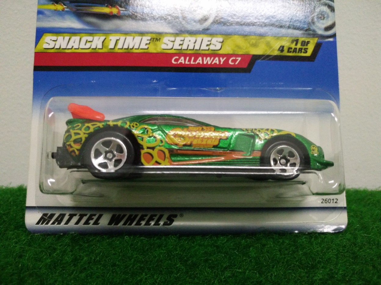 Hot Wheels Callaway C7; Snack Time Series #1 of 4