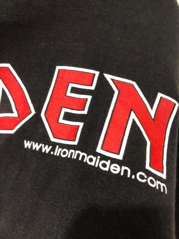เสื้อวง Iron Maiden Brave New World Japan Tour ปี 2000 Size M เสื้อทัวร์หน้างาน ลิขสิทธิ์แท้ 100%