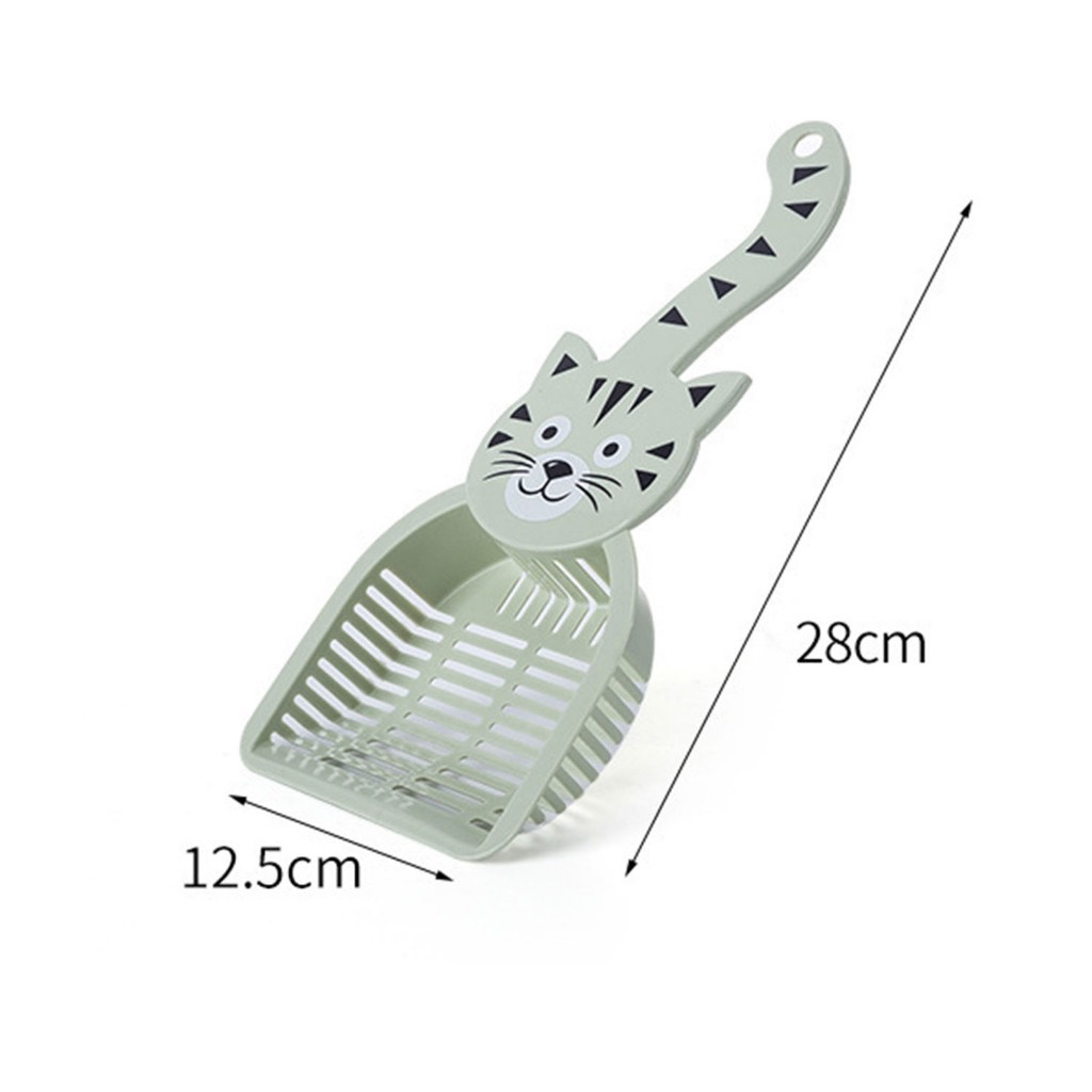 K/P ที่ตักทรายหน้าแมว 10ซม. Cat Scoop 10 Cm. / คละสี
