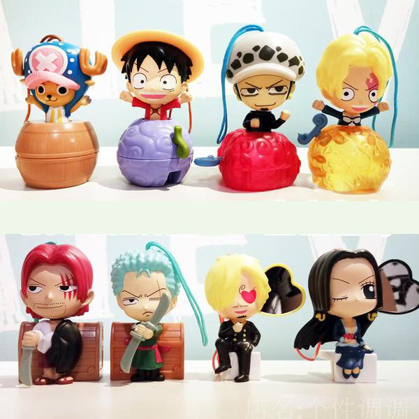 One Piece - Mcdonalds จากชุด Happy Meals 8 ตัว [ของแท้]