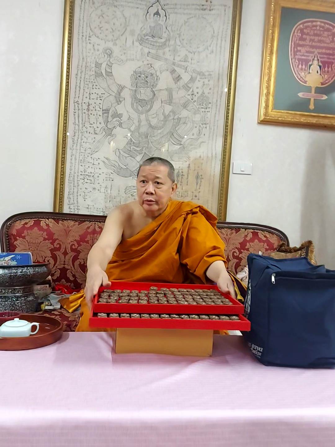 ขุนแผน รวยรับทรัพย์ หลวงปู่อุดมทรัพย์ (ยกลัง) พร้อมส่ง