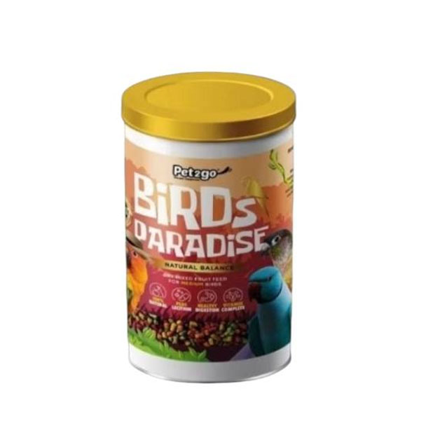 BPF02 Bird Paradise อาหารนกพันธุ์กลาง 500 กรัม (แดง)