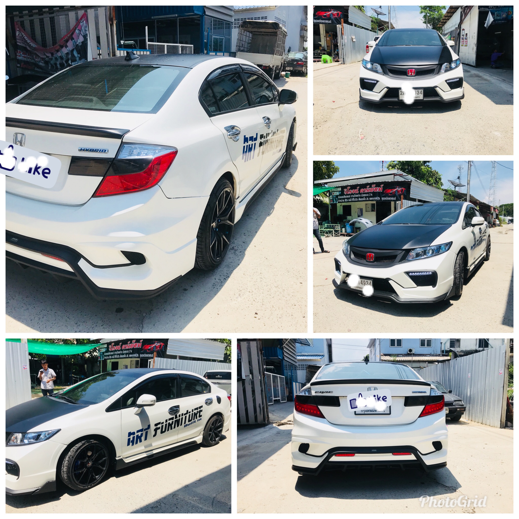 ชุดแต่งรอบคัน Honda-CivicFB- Type-X