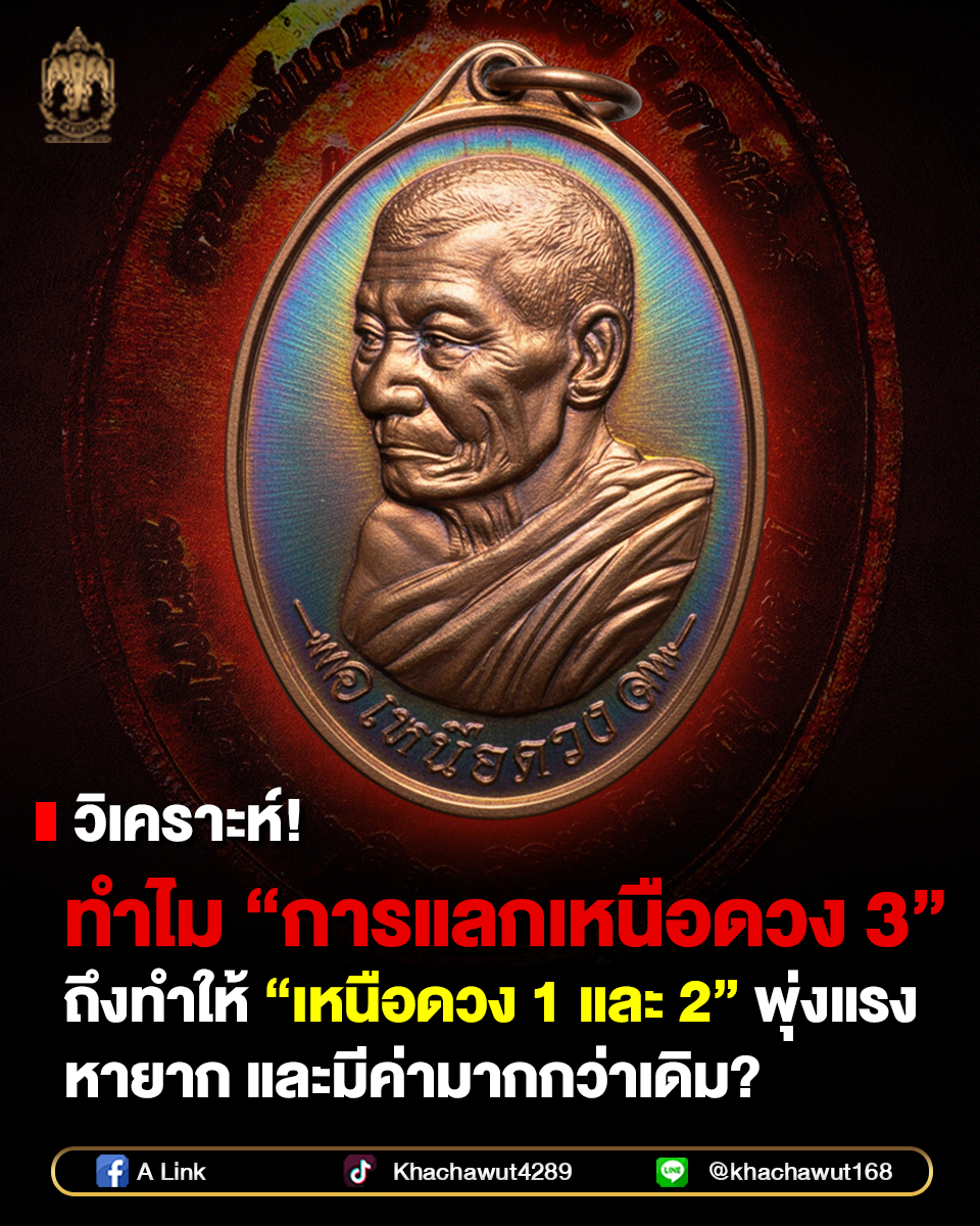 เหนือดวง3 หลวงปู่ศิลา วัดพระธาตุหมื่นหิน ราคาบวก