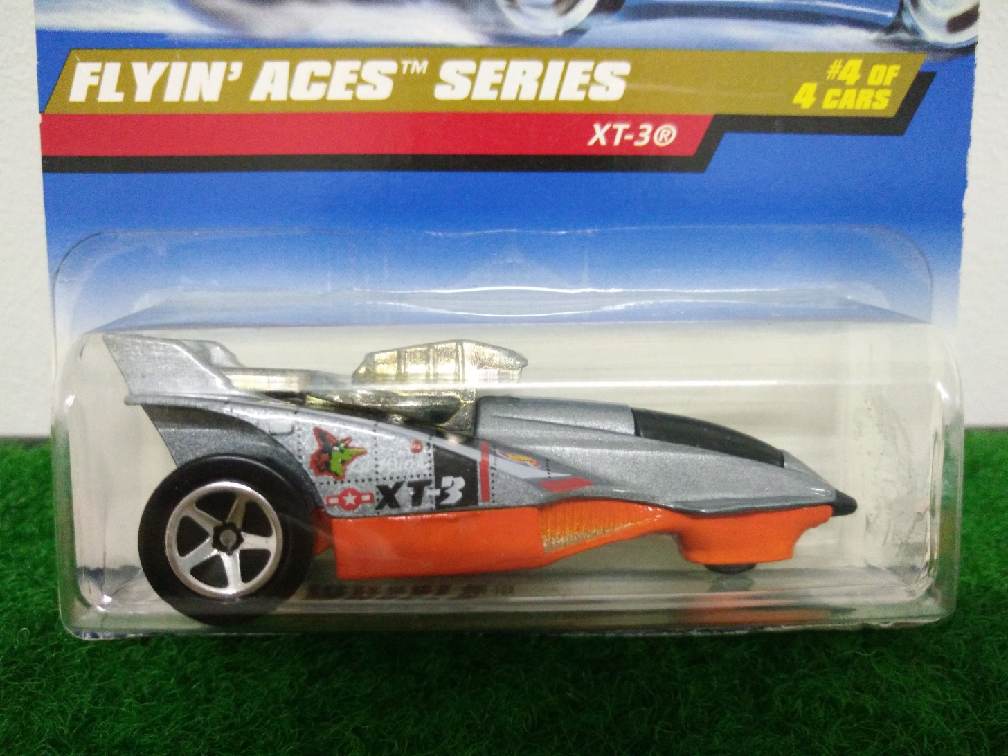 Hot Wheels XT-3 Vehicle; Flyin' Aces Series # 4 of 4 ปี 1997