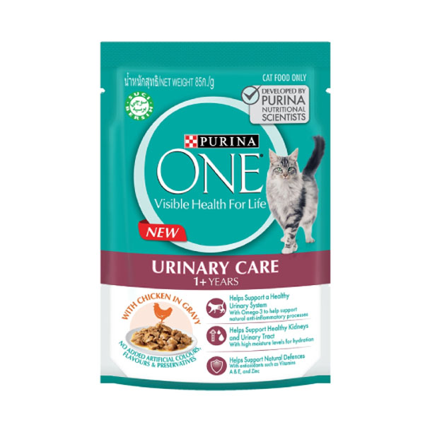 Purina One Adult #3 แมวโต Urinary 85 กรัม