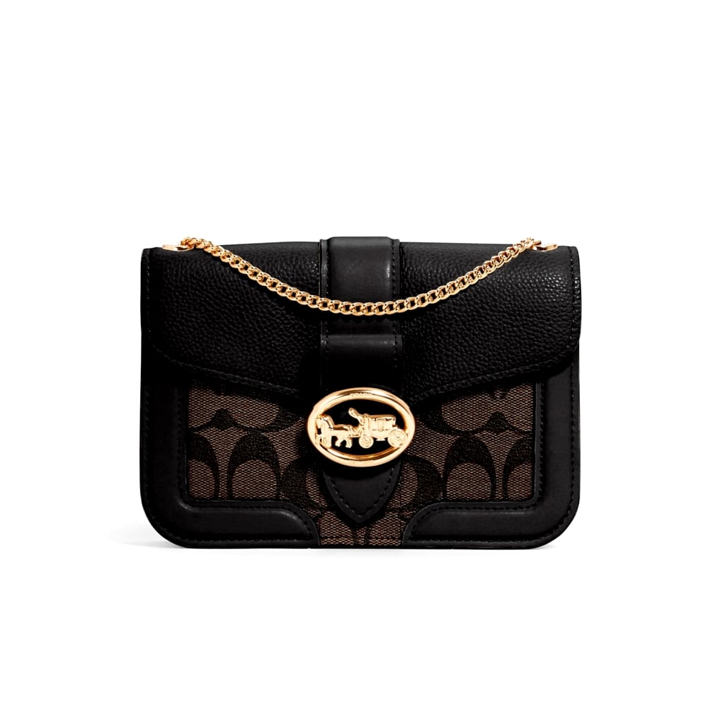 COACH 7287 GEORGIE CROSSBODY IN SIGNATURE CANVAS (IMAA8) [7287IMAA8]