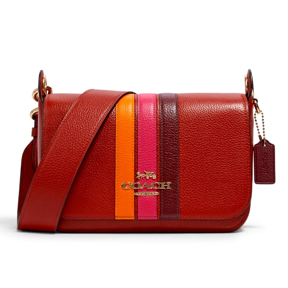COACH 2511 SMALL JES MESSENGER WITH VARSITY STRIPE (IMR6B) [2511IMR6B]