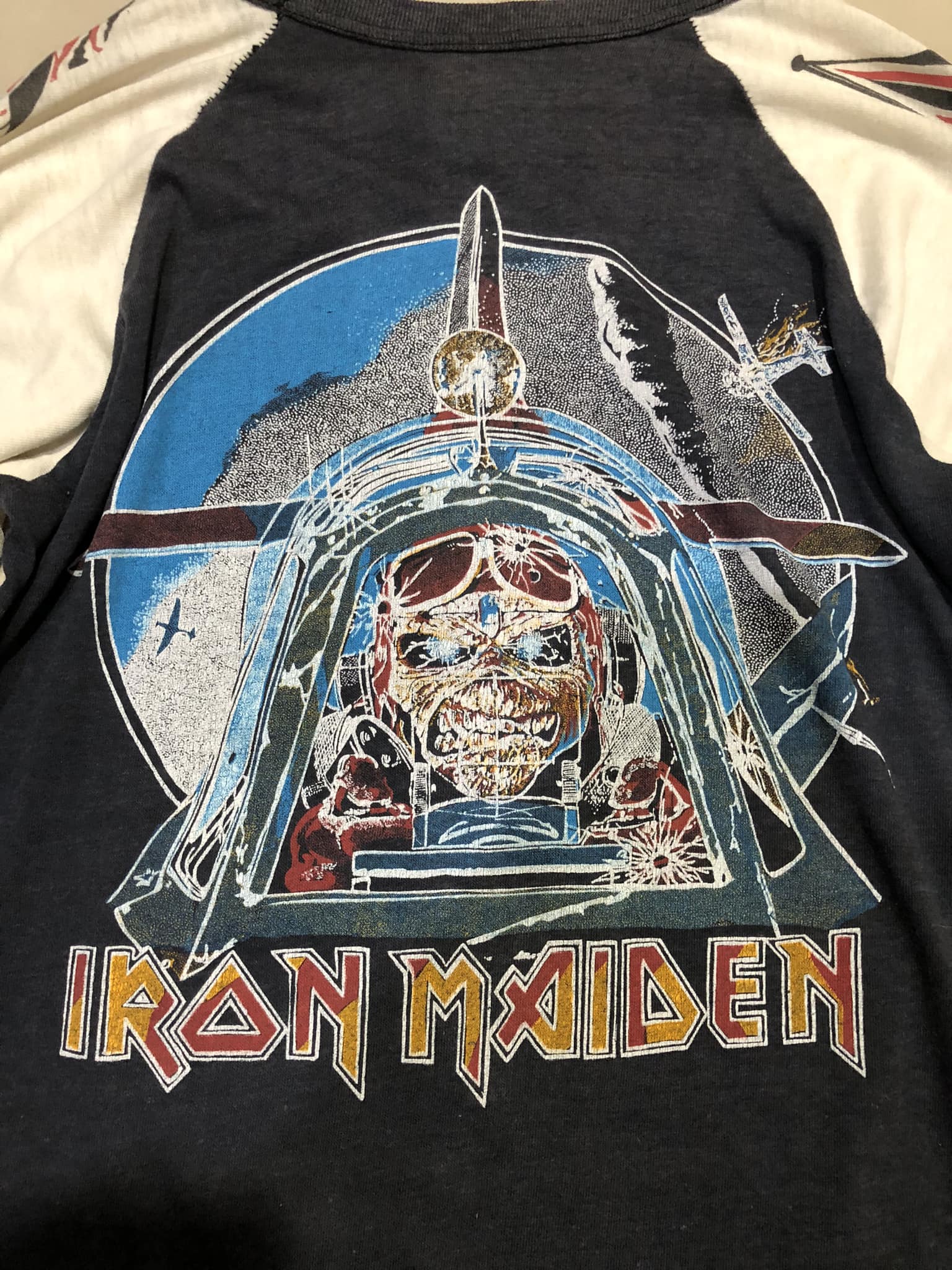 เสื้อวง Iron Maiden Bootleg 80’s canada