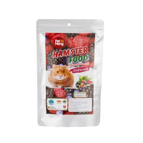 Pet Heng อาหารแฮมสเตอร์ รสมิกซ์เบอรร์รี่ 180 กรัม