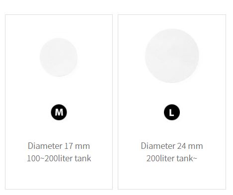 AQUARIO NEO AIR DIFFUSER CURVED หัวกระจายอากาศ รุ่น Curved สำหรับเกี่ยวขอบกระจกโดยไม่ต้องใช้จุกซิลิโคน