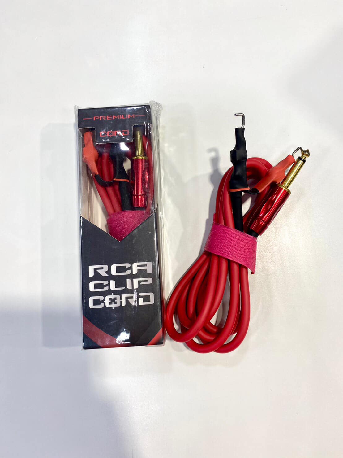 สายเกี่ยวเครื่องสัก Premium Clip Cord