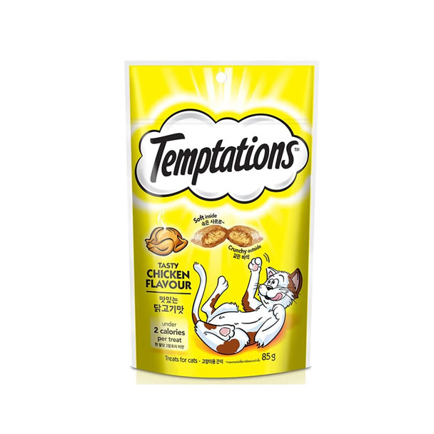 Temptations ขนมแมว-เทสตี้ไก่ 85 g.