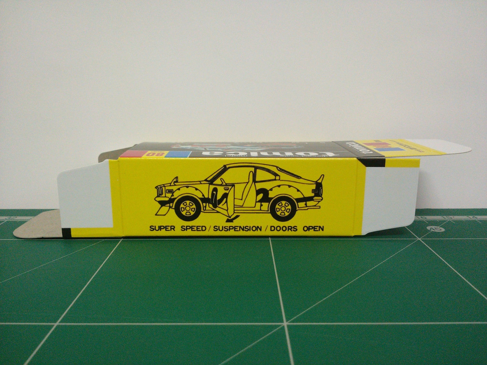 กล่องพิมพ์ Reproduction Box สำหรับ Tomica Black Box No.80 Mazda Savanna GT Racing (กล่องเปล่า, ไม่มีรถ)