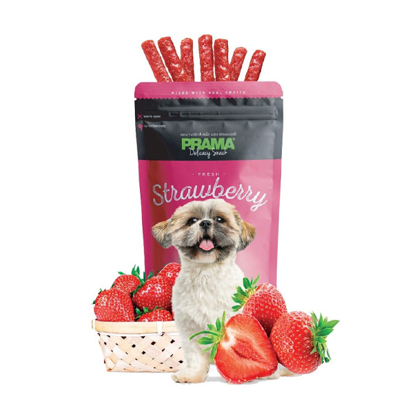 Prama Strawberry รสสตรอเบอร์รี่ 70 g.