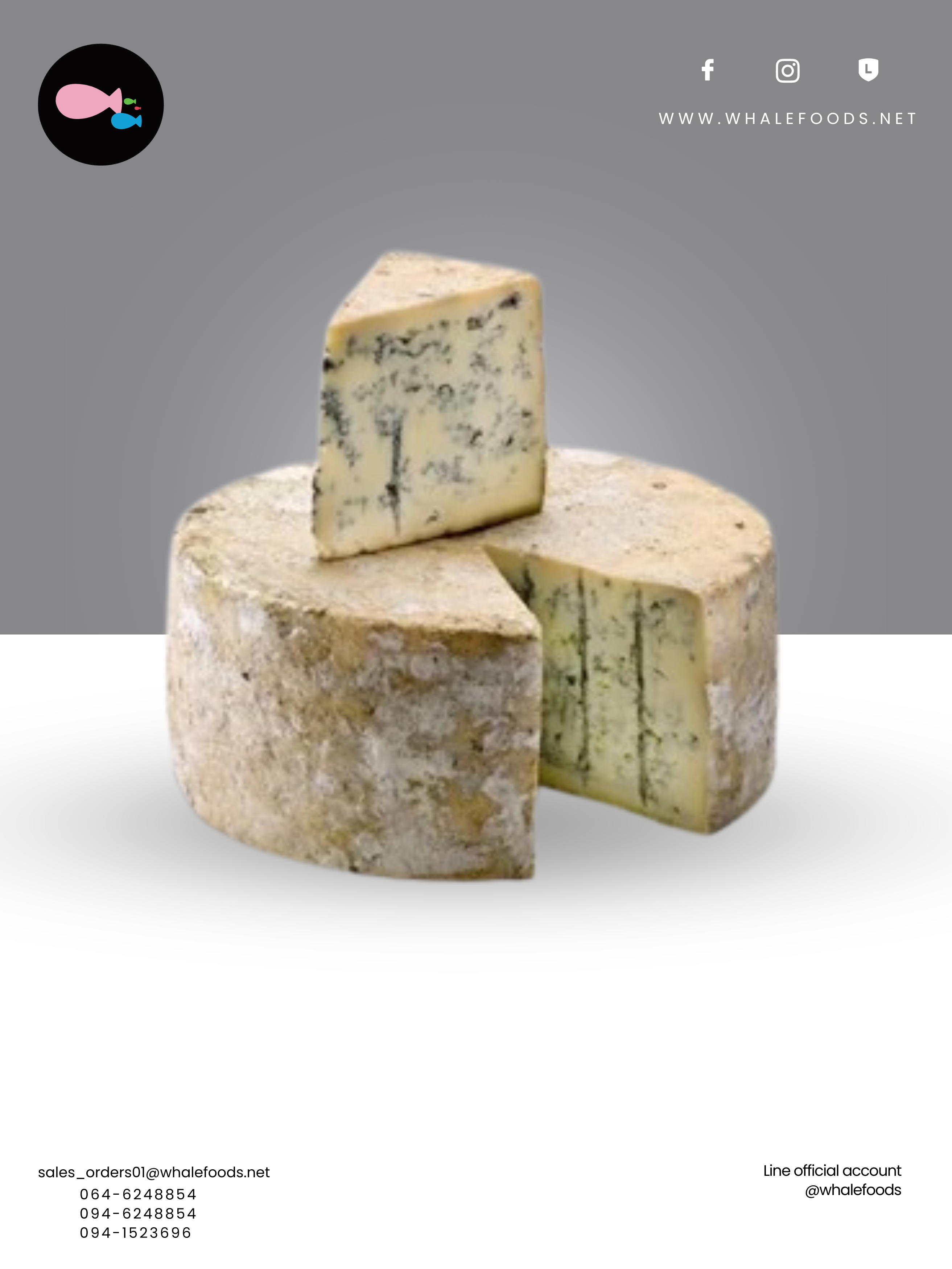 BLEU DES CAUSSES COW SIZE : 1.4 KG