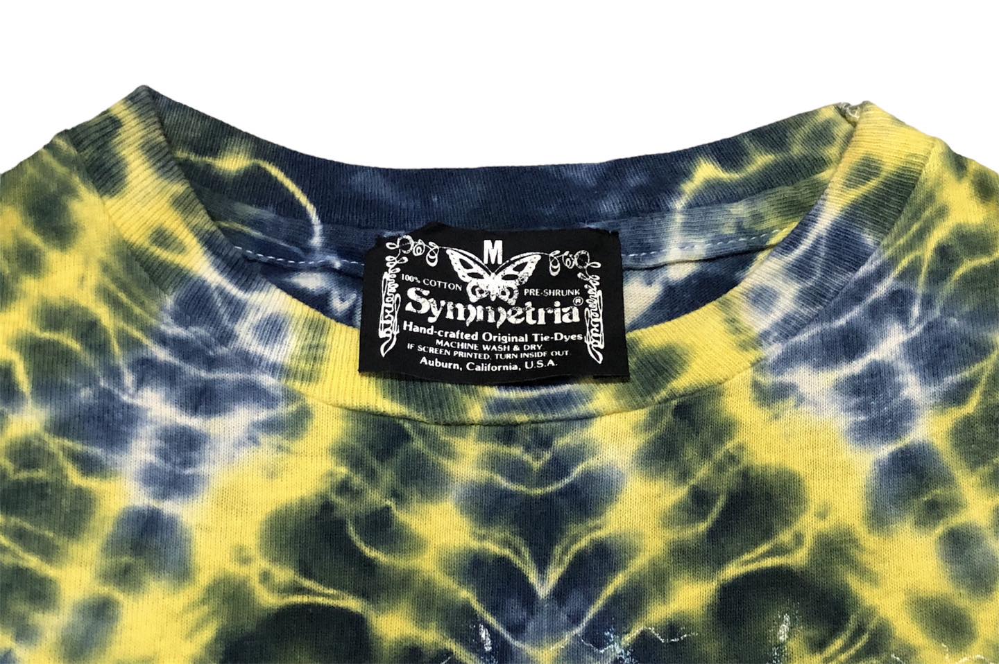 เสื้อวง Iron Maiden Live After Death มัดย้อม ปี 1985 Size M สินค้าลิขสิทธิ์แท้ 100%