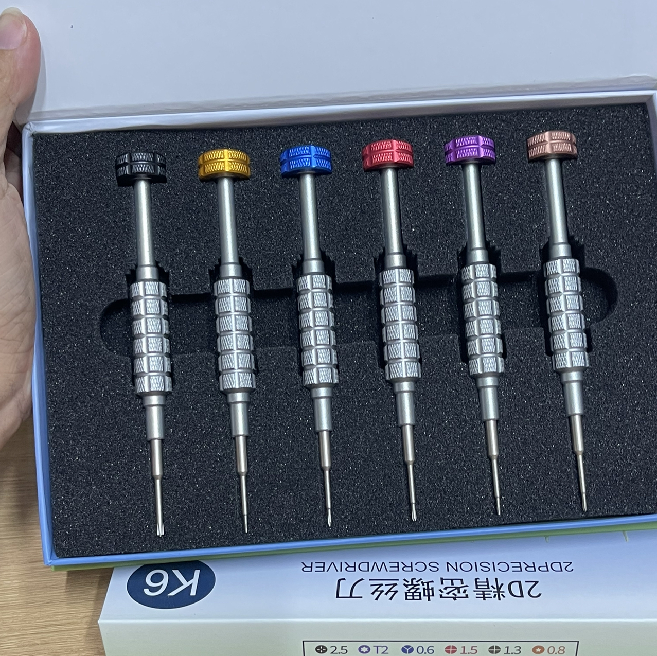 ไขควงK6 ใช้สำหรับใช้สำหรับซ่อมมือถือ อุปกรณ์ช่างซ่อมมือถือ