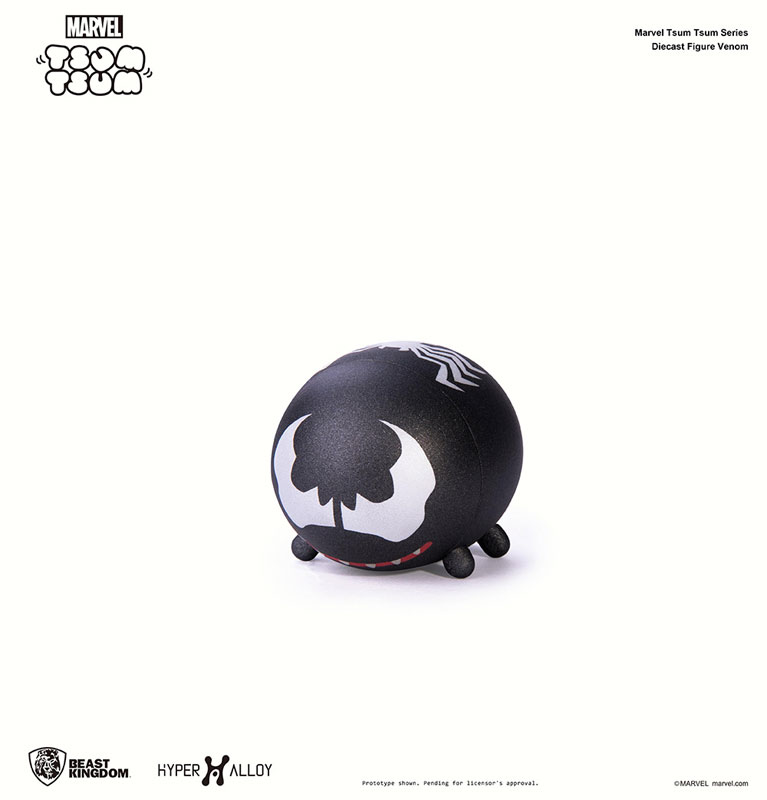 Marvel Comics - Tsum Tsum Metal Figure Venom [ของแท้]