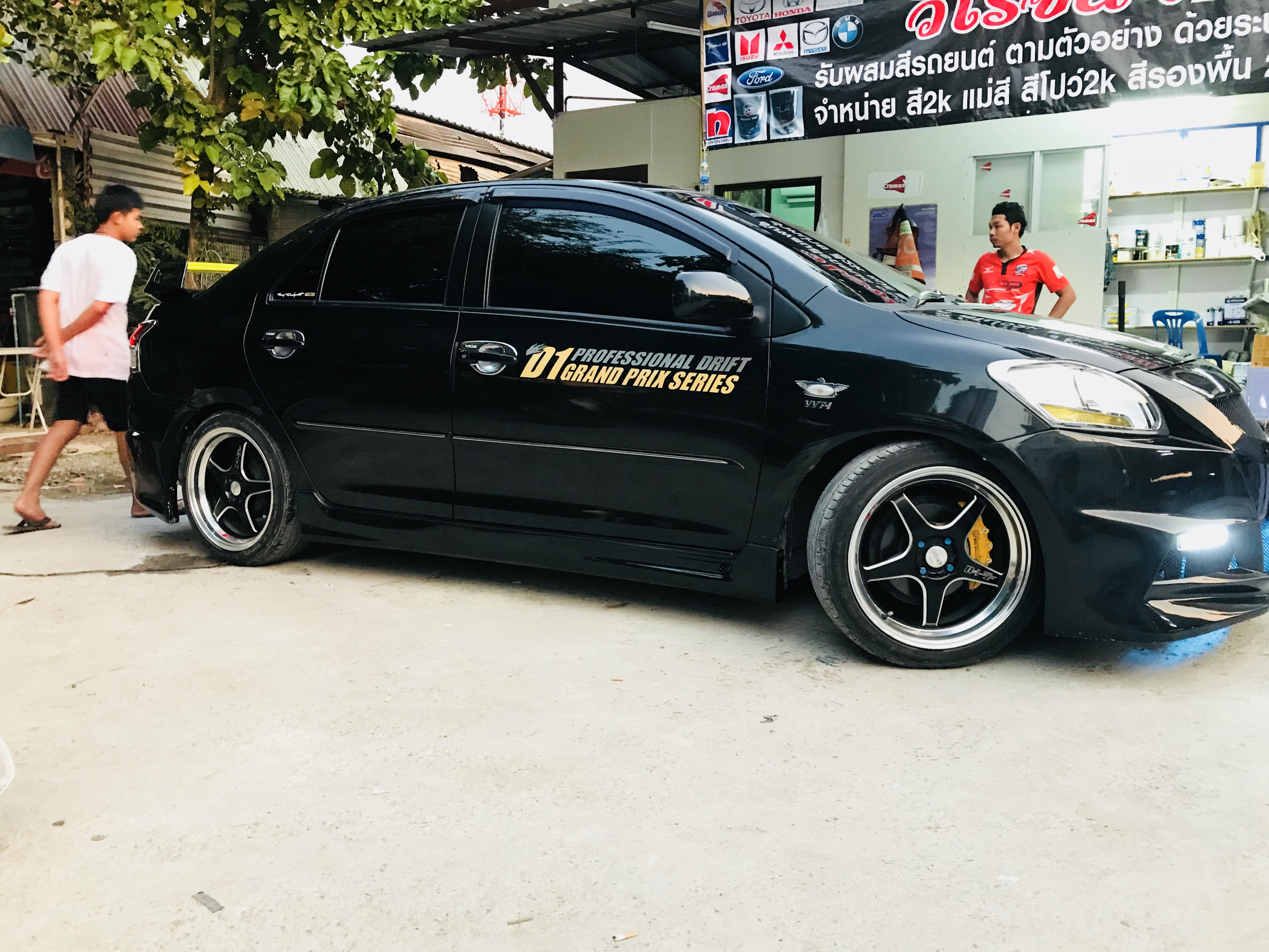 ชุดแต่งรอบคันVios 2008-2012 ทรงไคเมร่า(Khaimaira)