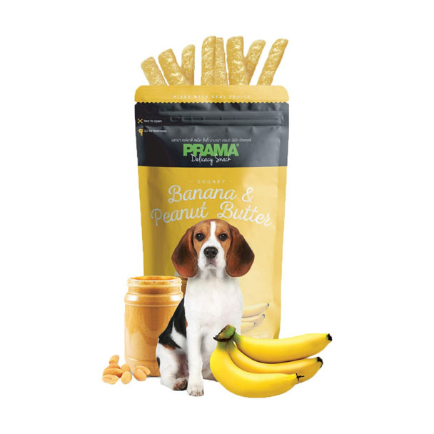 Prama Banana & Peanut Butter รสกล้วยและเนยถั่ว 70 g.