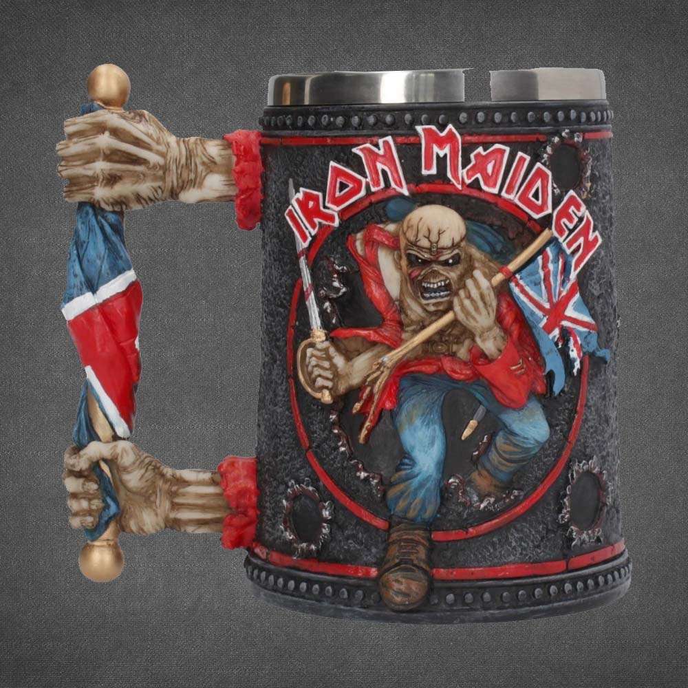 แก้ว IRON MAIDEN TANKARD TROOPER 2018 Limitted Edition!!!!