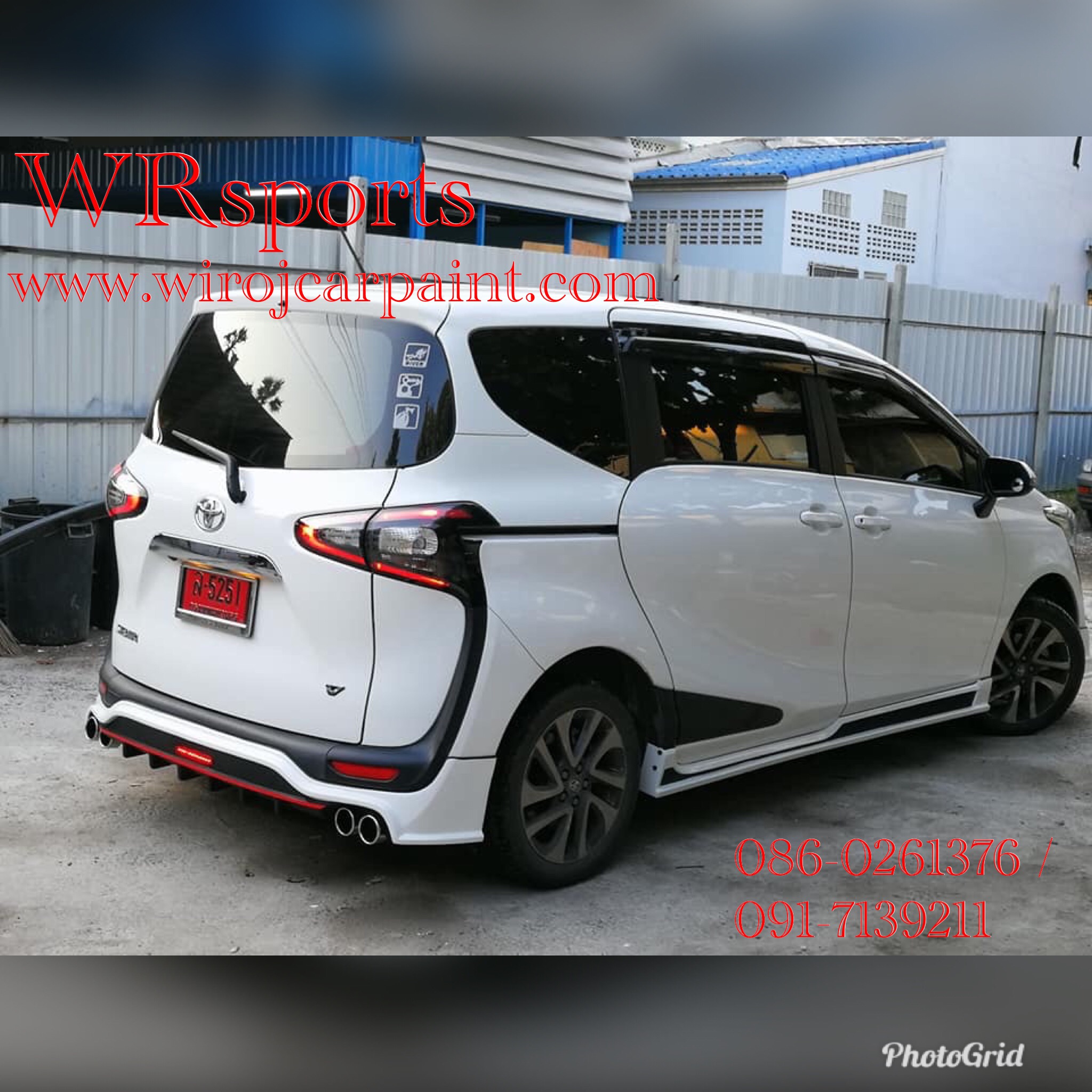 ชุดแต่งรอบคัน TOYOTA SIENTA 2017 MDP