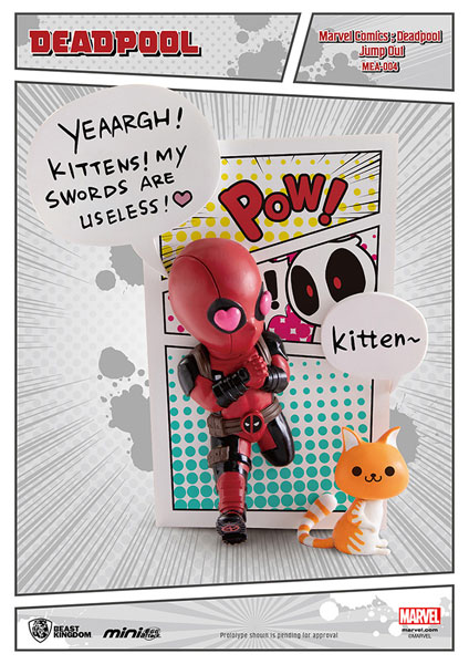 Marvel Comics - Mini Egg Attack Deadpool Series 1 Jump Out 4th Wall [ของแท้]