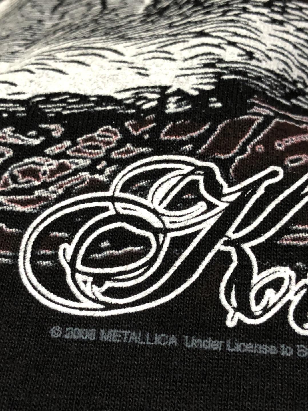 เสื้อวง Metallica The Judas Kiss ปี 2008 Size 2XL สินค้าลิขสิทธิ์แท้ 100%