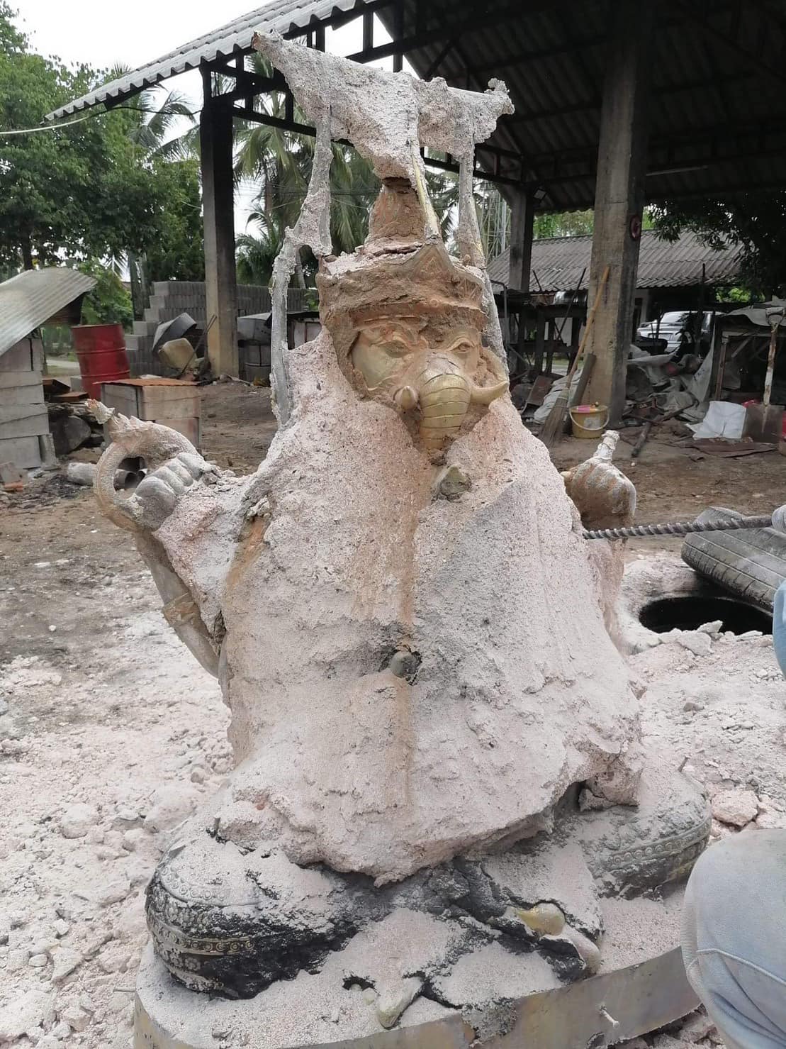 องค์พ่อพระศรีคเณศล้านนา รุ่น มงคลมหาเศรษฐี(พร้อมส่ง)