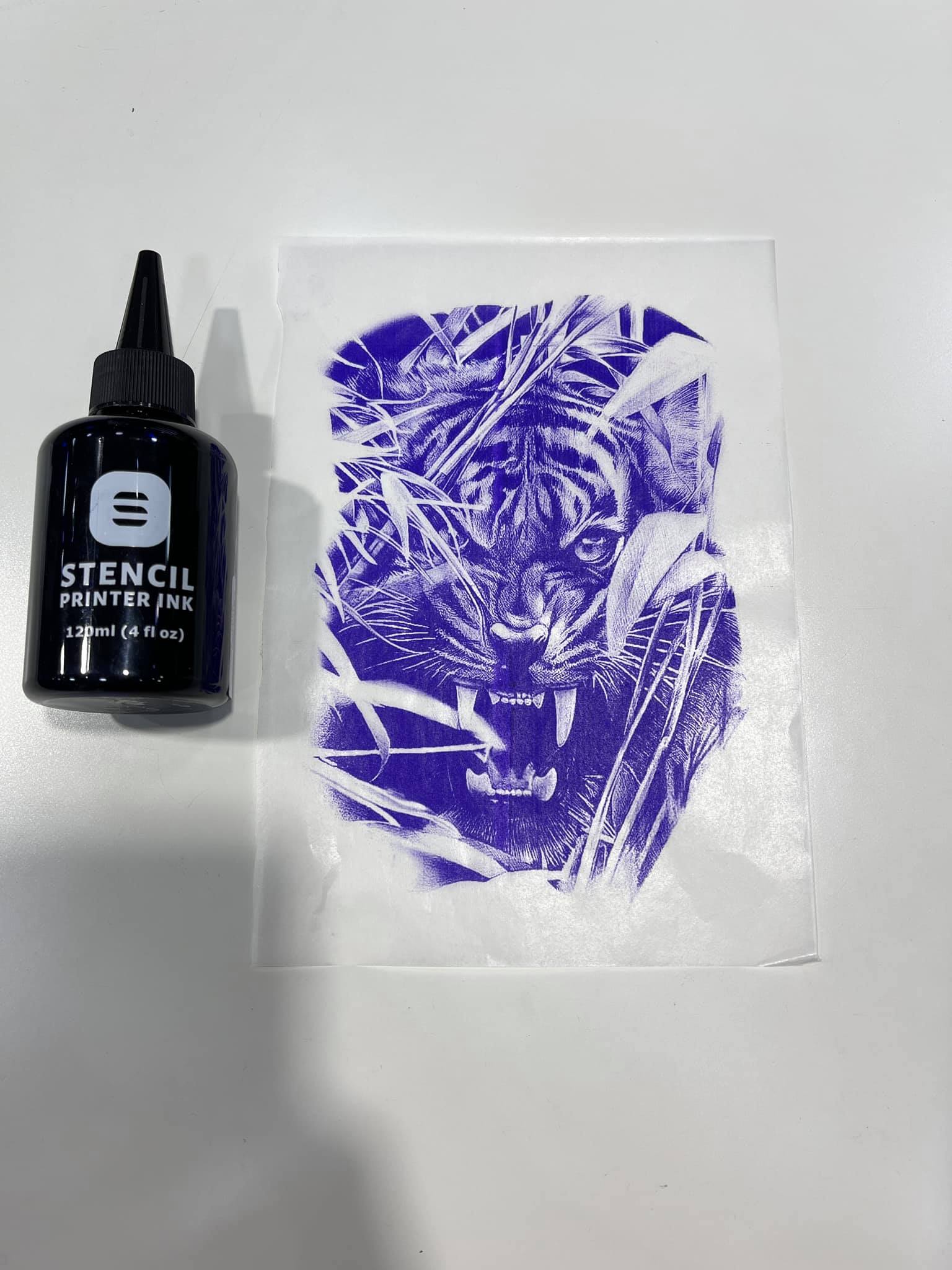 Stencil printing ink หมึกStencil printing ink (สำหรับEcotank Inkjet Printer)