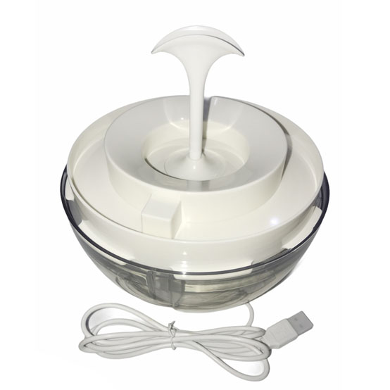 Pawoof น้ำพุ สำหรับแมวและสุนัขพันธุ์ FilterX บรรจุน้ำ 1.5 ลิตร