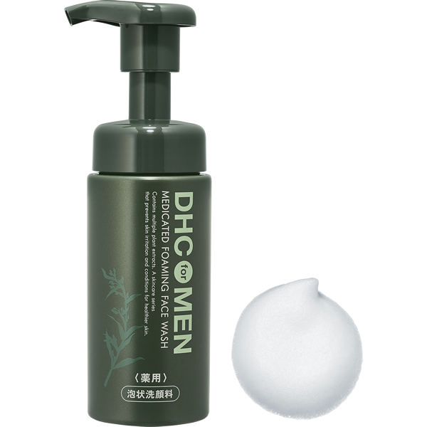 DHC for men face wash ทำความสะอาดเซลล์ผิวที่ตายแล้วและความมันส่วนเกินและสิ่งสกปรก 150 ml.
