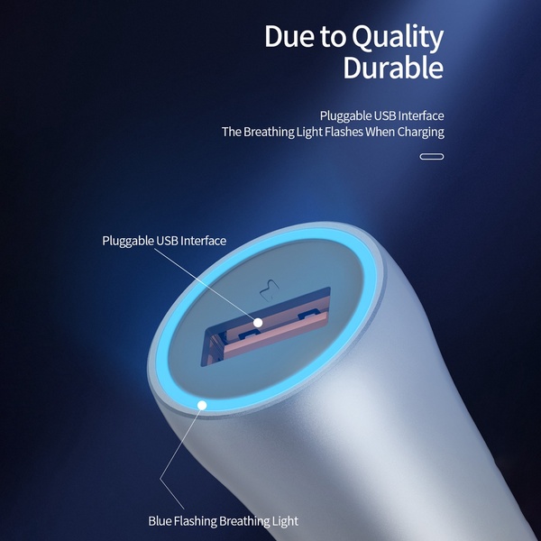 SENDEM D9 หัวชาร์จในรถยนต์ ชาร์จเร็วมาก 45W USB 1 ช่อง ประกันศูนย์ 1 ปี