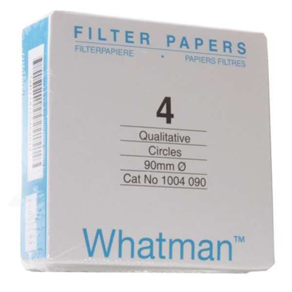 กระดาษกรอง Whatman No.4 ขนาด 90 มม