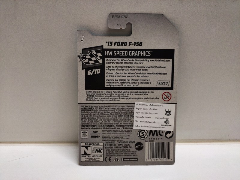 Hot Wheels HW Speed Graphics: '15 Ford F-150 # 6/10