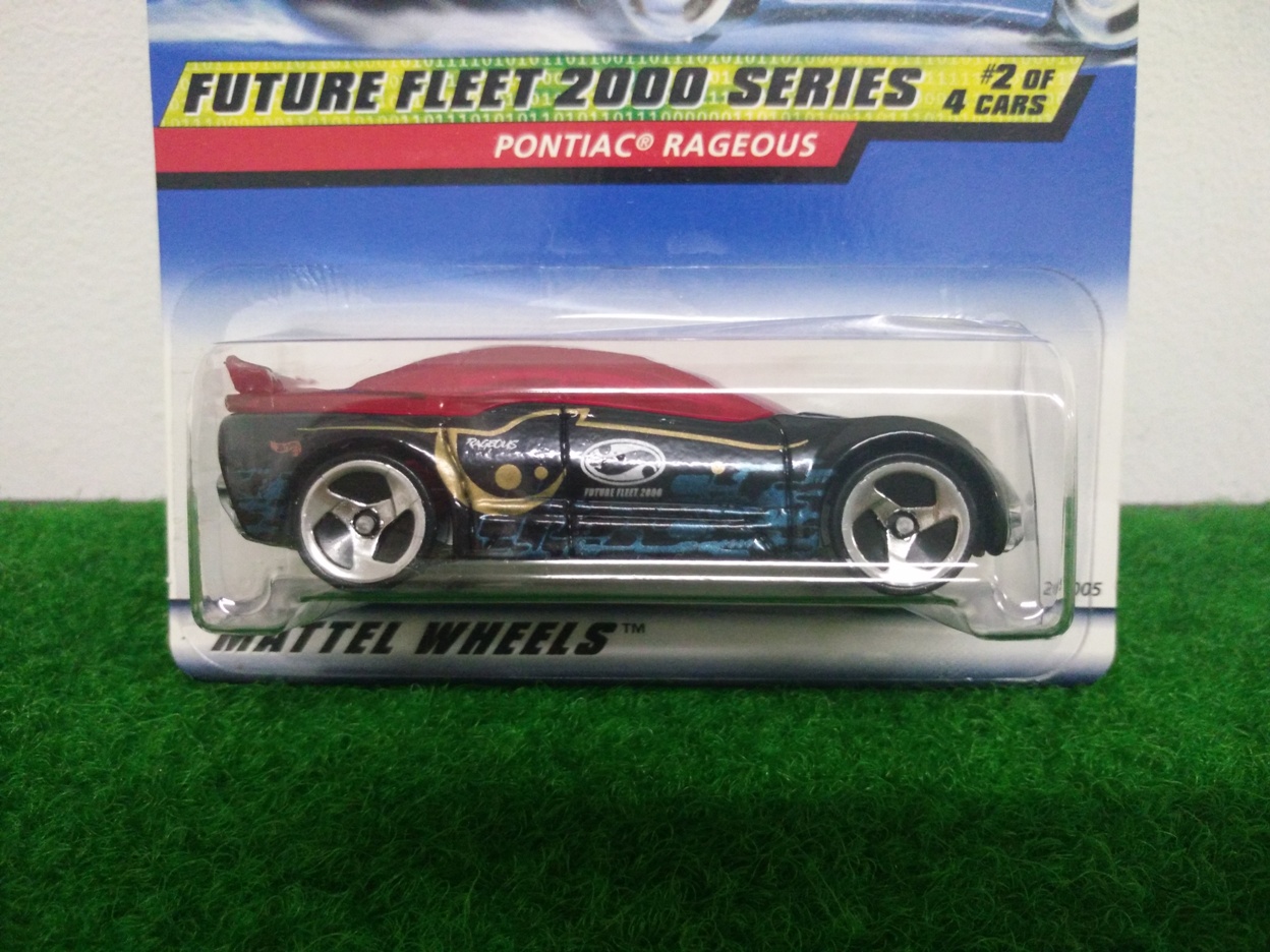 Hot Wheels Pontiac Rageous; Future Fleet 2000 Series #2 of 4