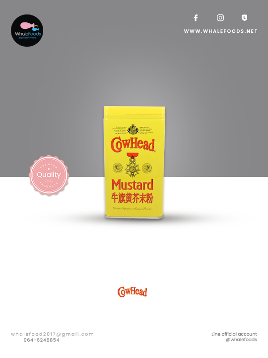 Cowhead Mustard powder "English mustard"