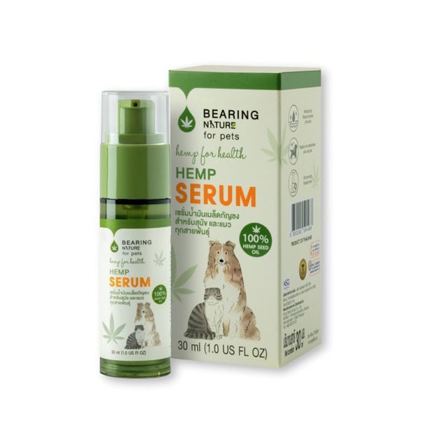 Bearing Nature เซรั่มน้ำมันเมล็ดกัญชง 30 มล.