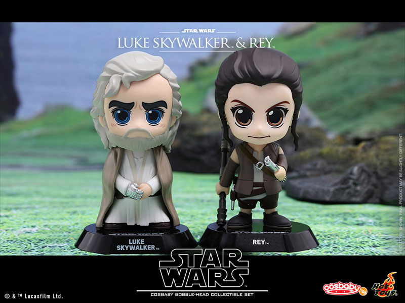 Star Wars : The Last Jedi - CosBaby Size S Series 3.0 Rey Resistance Ver. & Luke Skywalker [ของแท้]