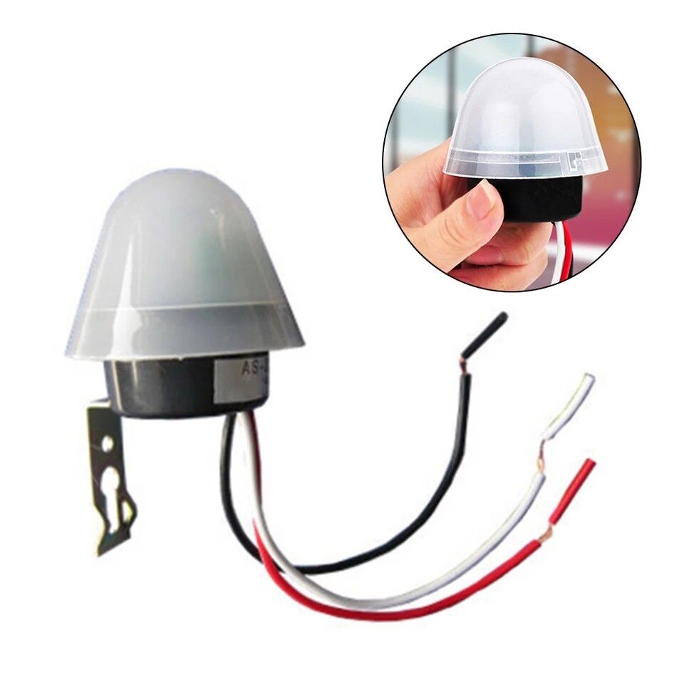 สวิตช์แสง สวิตซ์แสงแดด เปิด ปิดไฟ อัตโนมัติ 10A โฟโต้สวิตซ์ Street Light Switch Sensor Waterproof