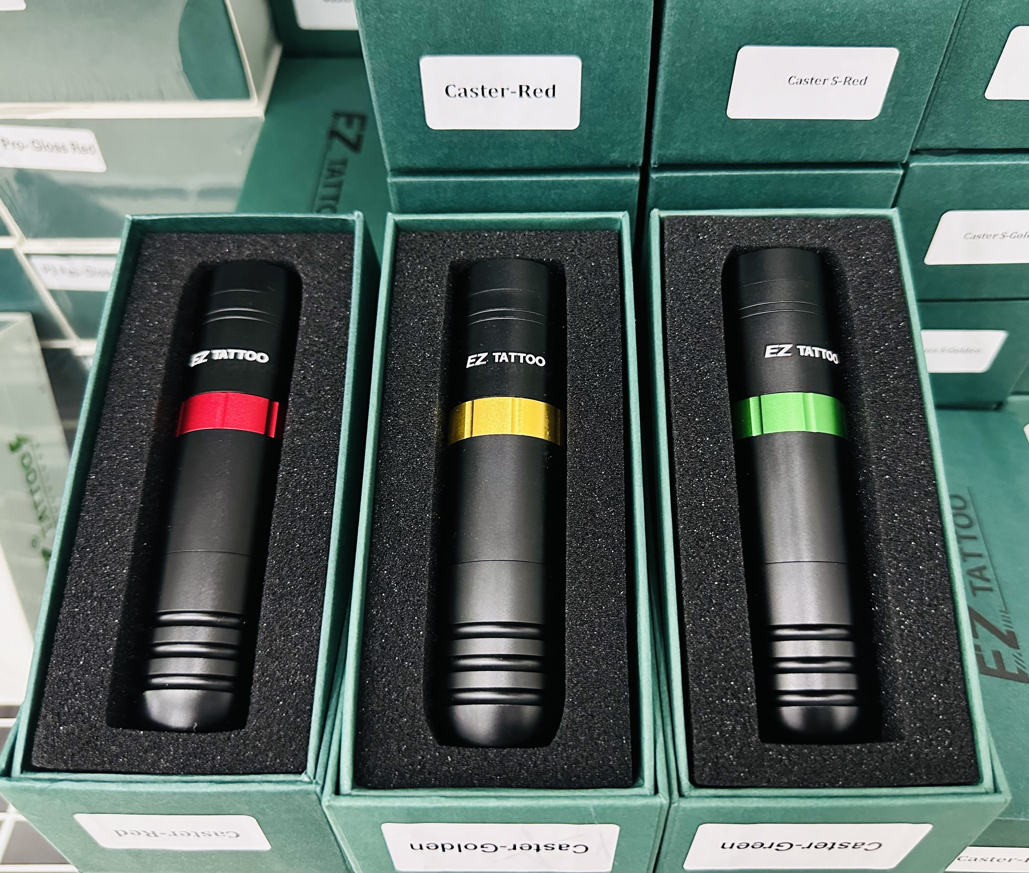 EZ CASTER เครื่องสักปากาไร้สายEZ CASTER Wireless Battery Tattoo Pen Machine