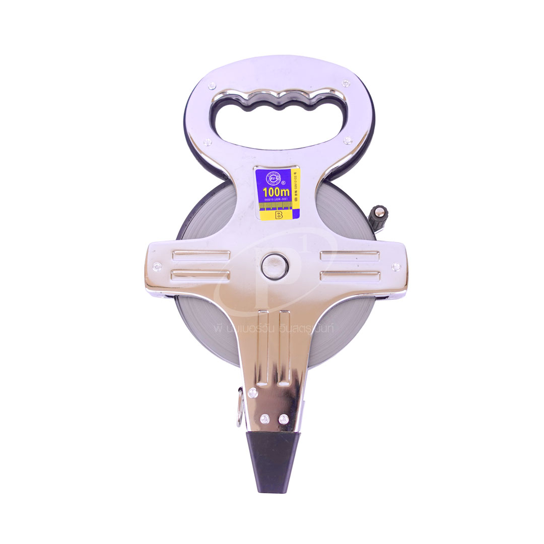 เทปวัดระยะ สแตนเลส The great wall 100ม.